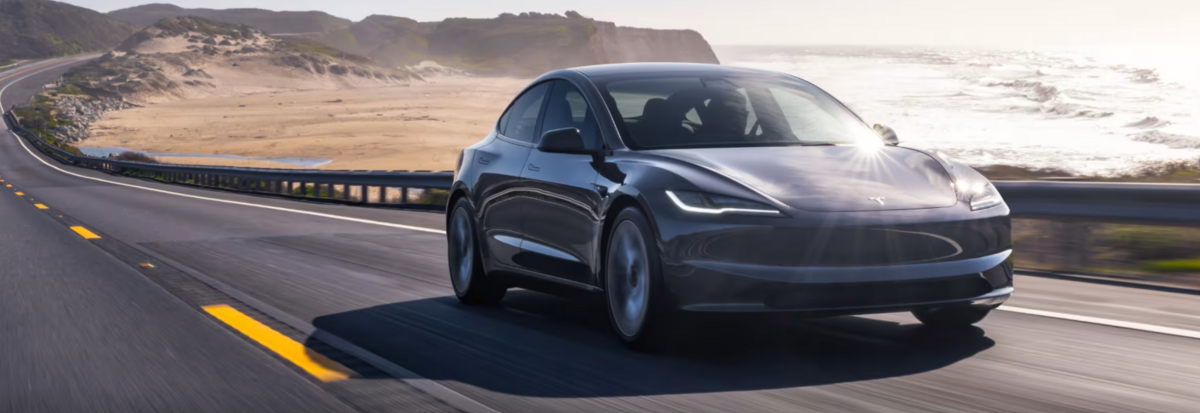 تصميم سيارة تسلا model 3